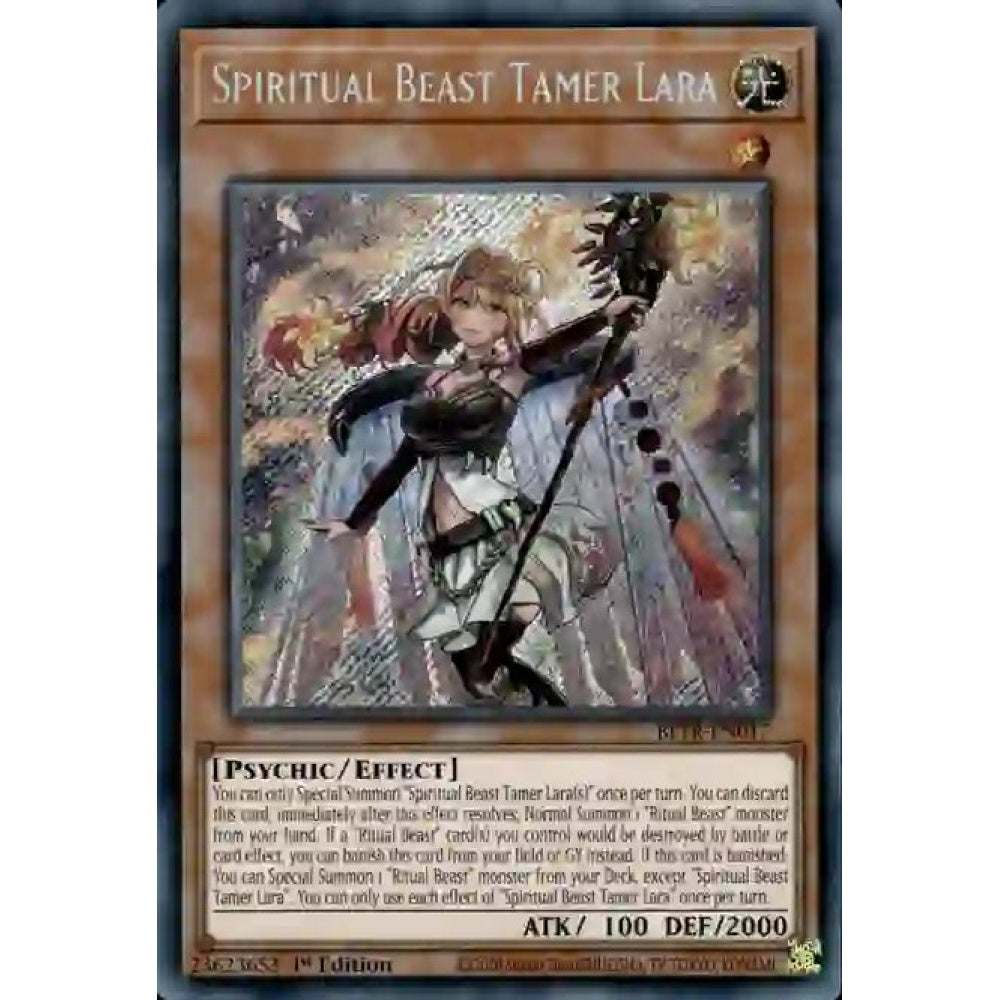 Spiritual Beast Tamer Lara (BLTR-EN017 Secret)