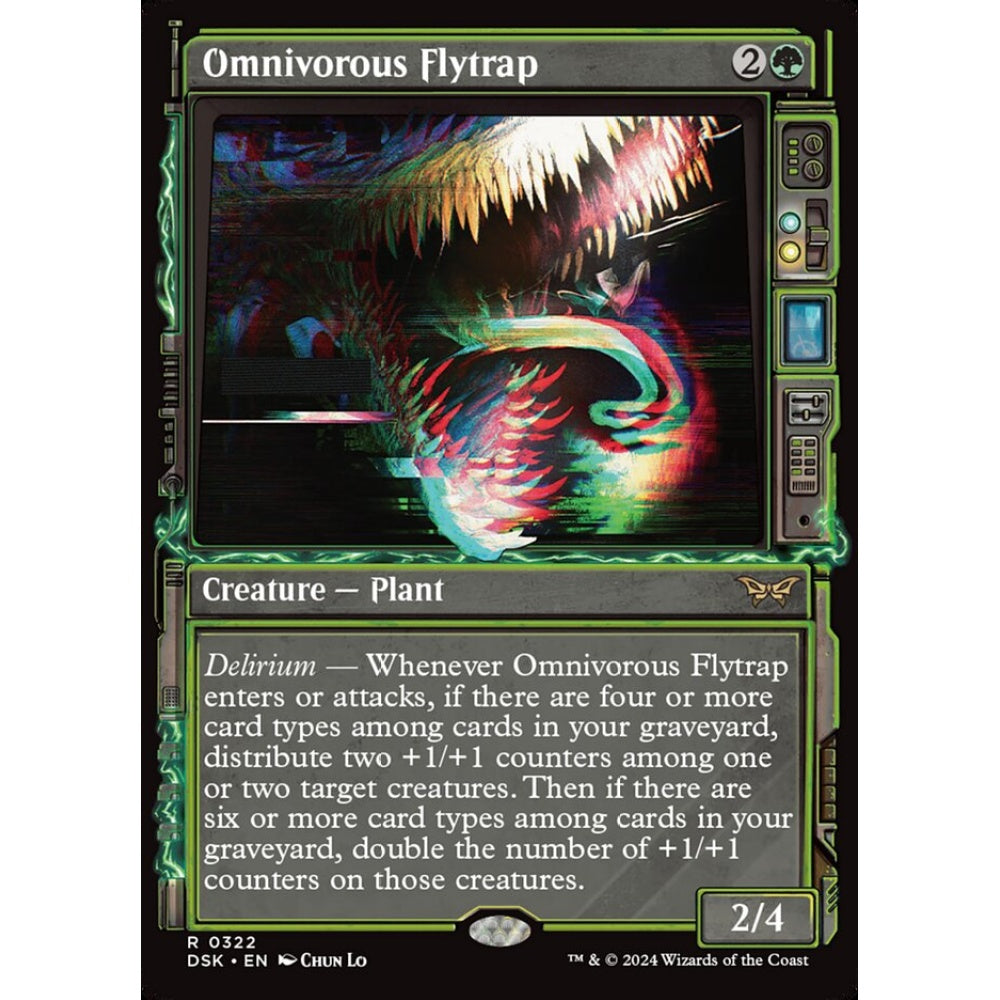 Omnivorous Flytrap (R 322 DSK)