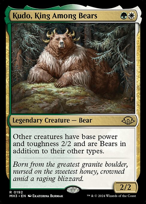 Kudo, King Among Bears (R 192 MH3)