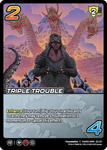 Triple Trouble (C CHA03-KRM 22/22)