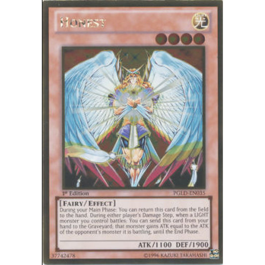 Yu-Gi-Oh! PGLD-EN035 Honest (Gold Rare)