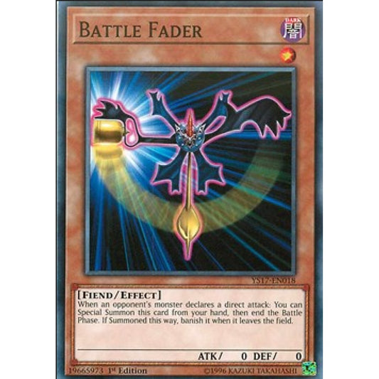 Yu-Gi-Oh! YS17-EN018 Battle Fader (Common)