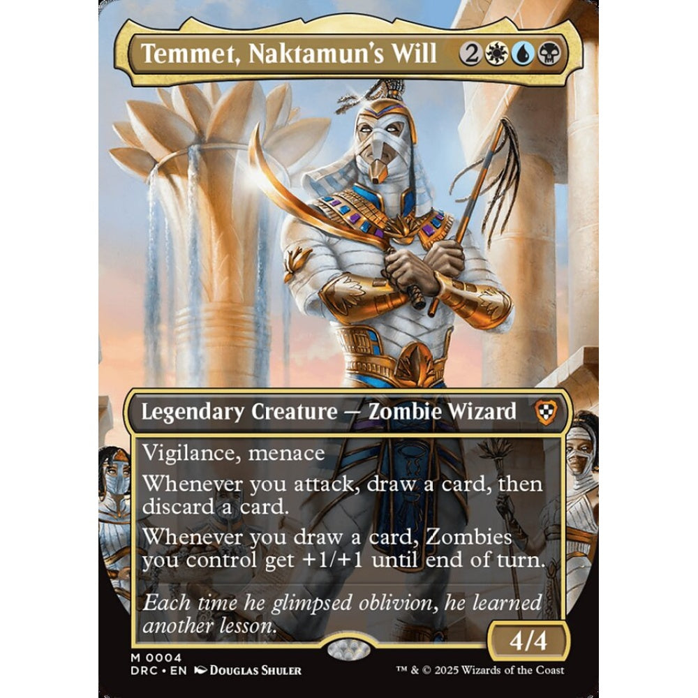 Temmet, Naktamun's Will (M 4 DRC Foil)