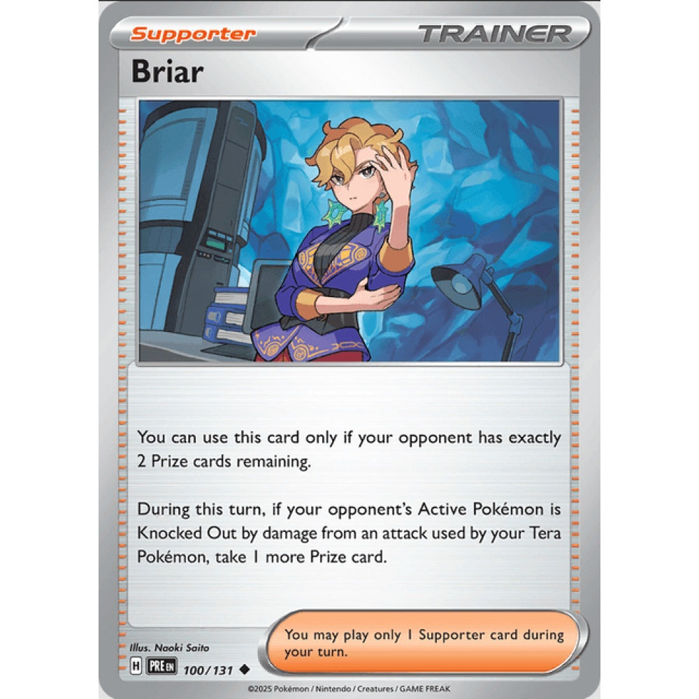 Briar, Uncommon, 100/191, Pokemon Card Game, Prismatic Evolutions