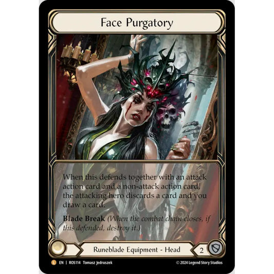 Face Purgatory (ROS114 L Cold foil)