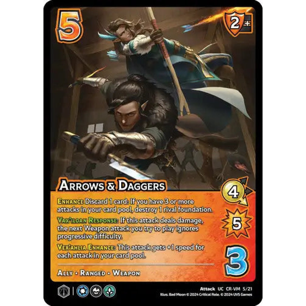 Arrows & Daggers (UC CR-VM 5/21) - Foil