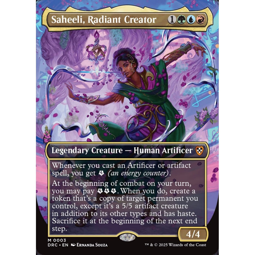 Saheeli, Radiant Creator (M 3 DRC Foil)