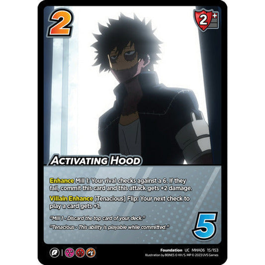 Activating Hood (UC MHA06 15/153)