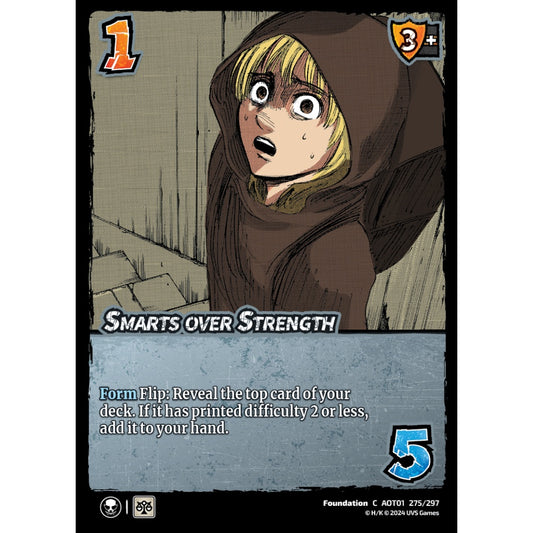 Smarts over Strength (C AOT01 275/297)