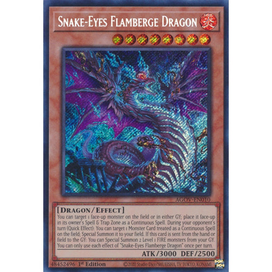 Snake-Eyes Flamberge Dragon (AGOV-EN010 QCR)