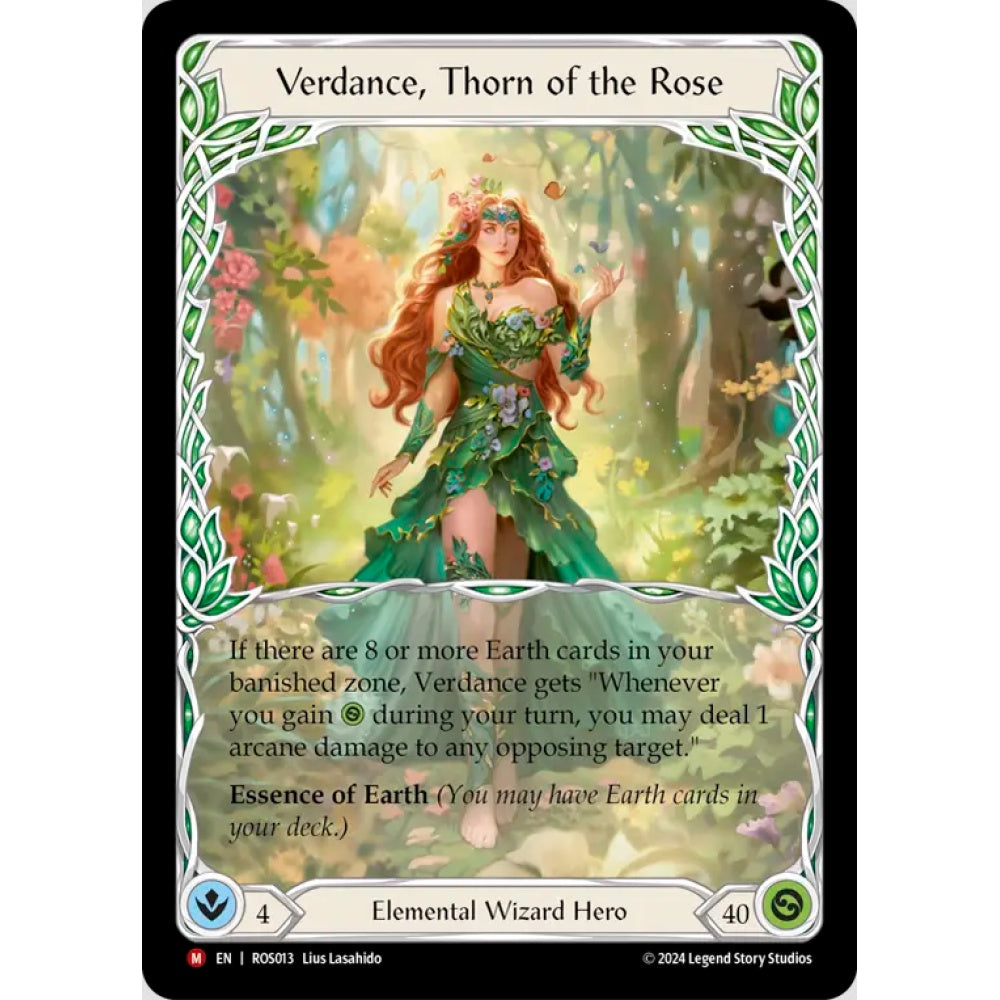 Verdance, Thorn of the Rose (ROS013 M Regular)