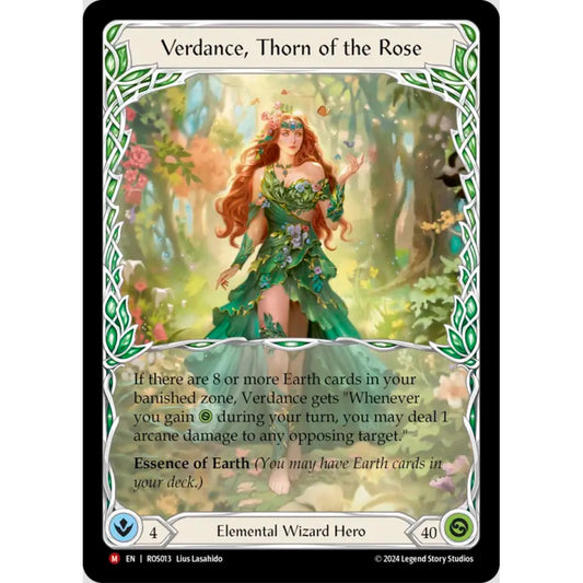 Verdance, Thorn of the Rose (ROS013 M Regular)