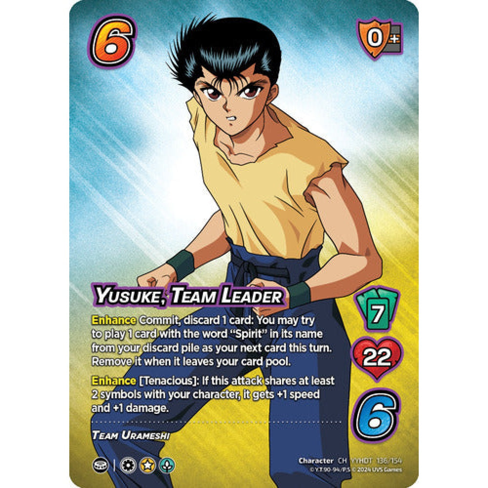 Yusuke, Team Leader (CH YYHDT 136/154)