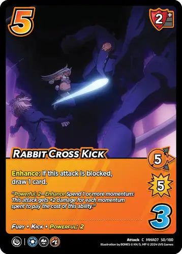 Rabbit Cross Kick (C MHA07 50/180)