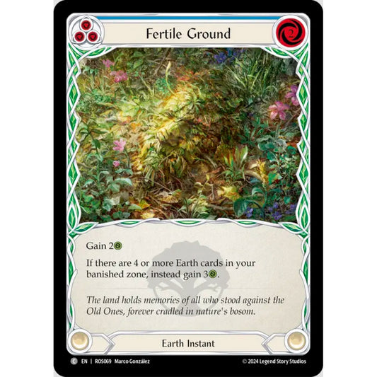 Fertile Ground (Blue) (ROS069 C Regular)