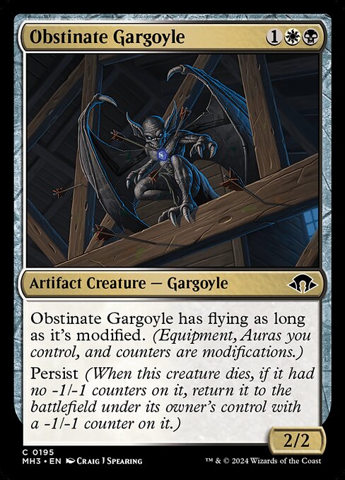 Obstinate Gargoyle (C 195 MH3)