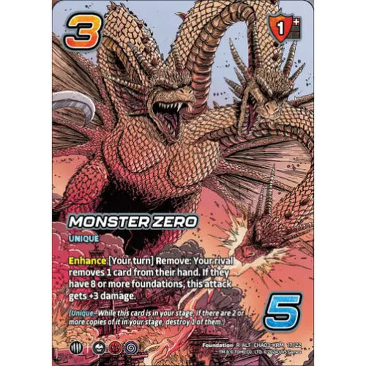 Monster Zero (R-ALT CHA03-KRM 17/22)