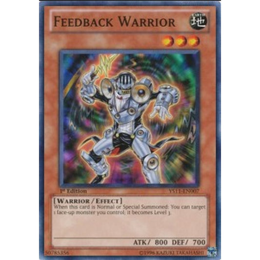 Yu-Gi-Oh! YS11-EN007 Feedback Warrior (Common)