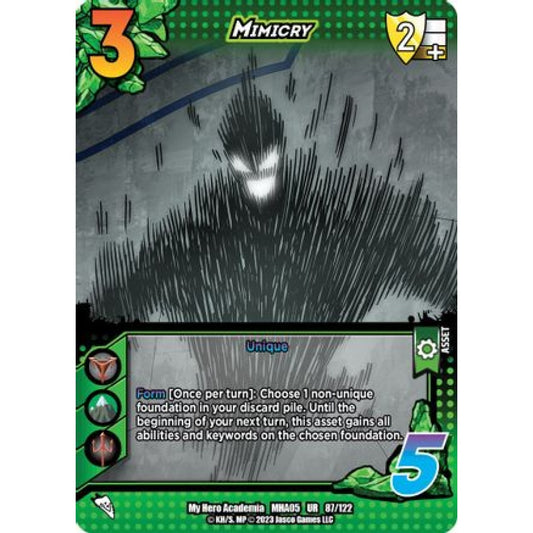 Mimicry (UR MHA05 87/122)