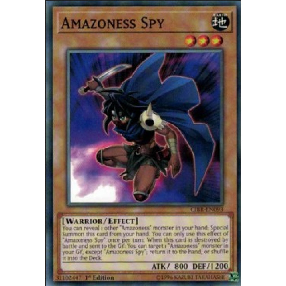 Yu-Gi-Oh! CIBR-EN093 Amazoness Spy (Common)