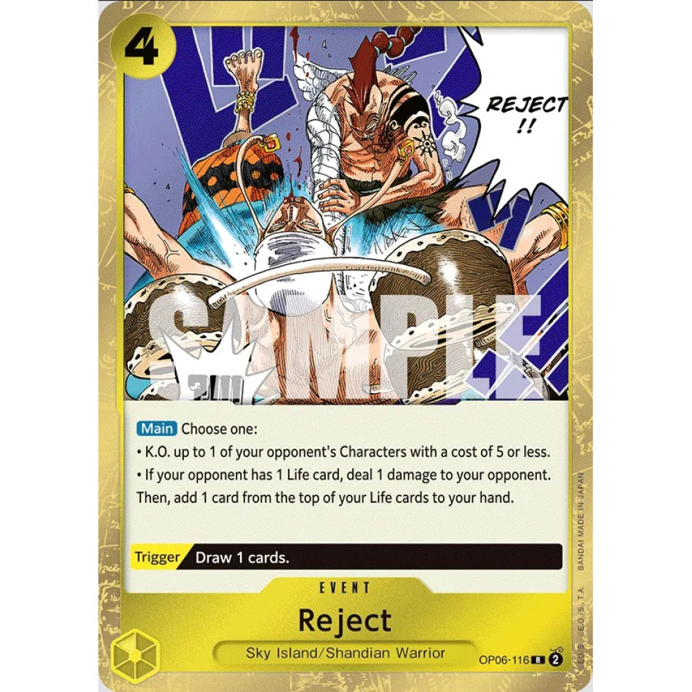 Reject (R OP06-116)