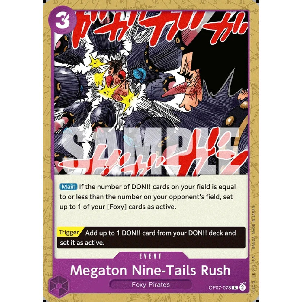 Megaton Nine-Tails Rush (C OP07-078)