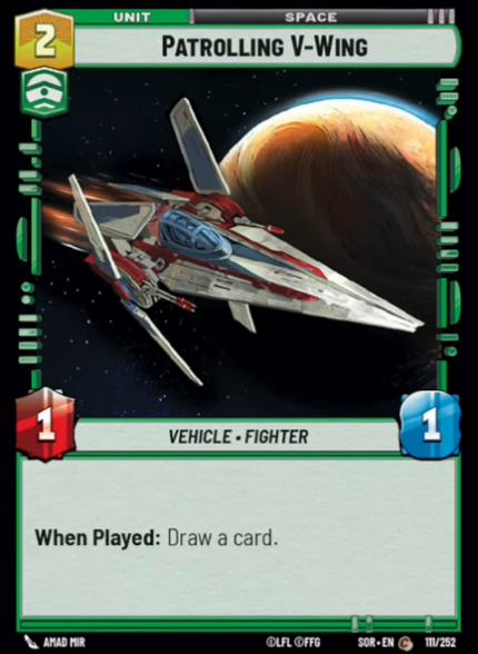 Patrolling V-Wing (C SOR 111)