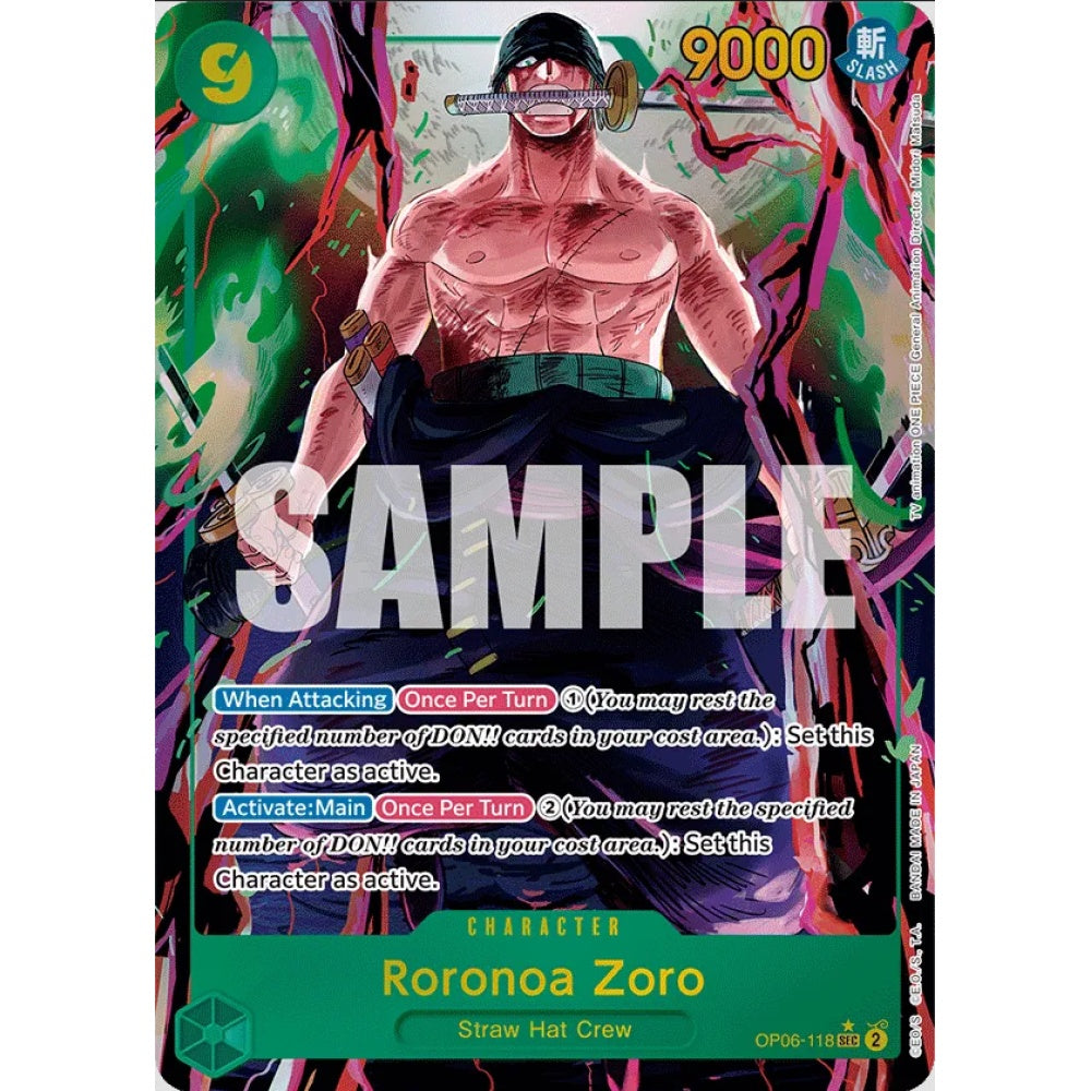 Roronoa Zoro (ALT OP06-118)