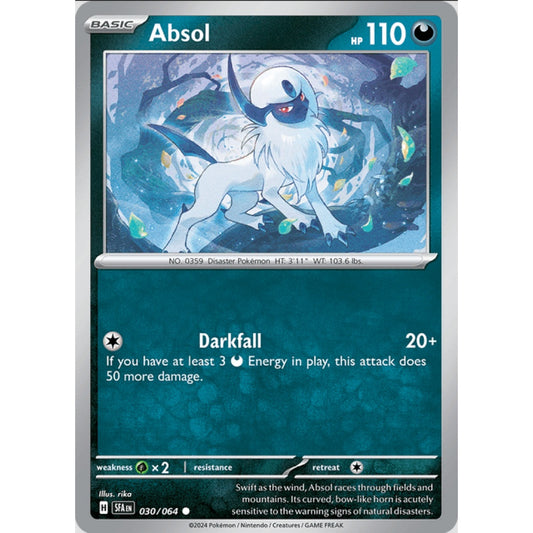 Absol (SFA 030/064 Common Reverse)