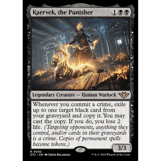 Kaervek, the Punisher (R 92 OTJ)