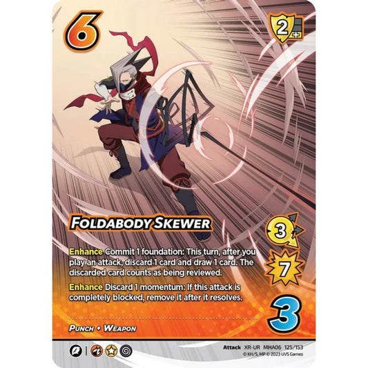 Foldabody Skewer (XR-UR MHA06 125/153) (Foil)