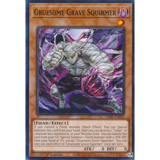 Gruesome Grave Squirmer (LEDE-EN019 Common)