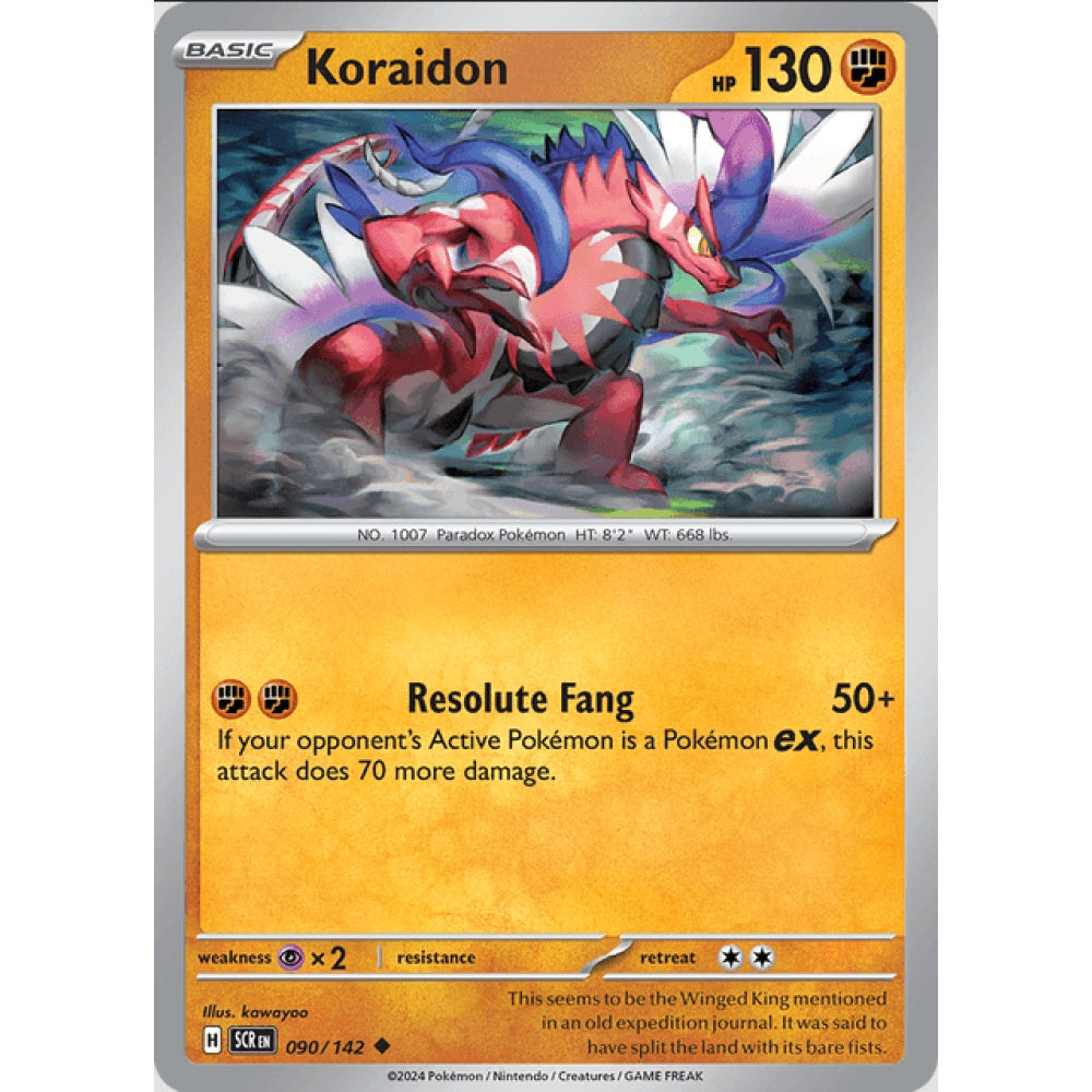 Koraidon (SCR 090/142 Uncommon)