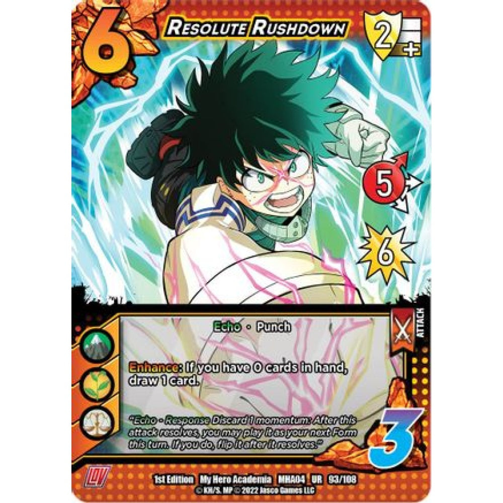 Resolute Rushdown (UR MHA04 093/108)