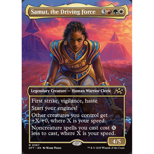 Samut, the Driving Force (R 367 DFT Foil)