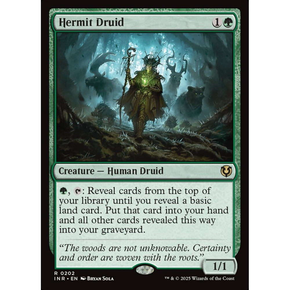 Hermit Druid (R 202 INR Foil)