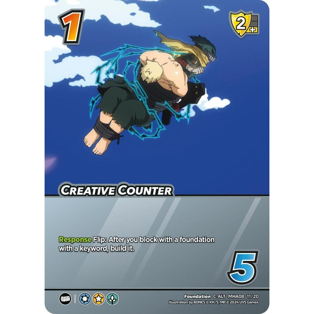 Creative Counter, 11/20, MHA08, Universus, Challenger Series: My Hero Academia - Dark Hero Arc, Common-Alt