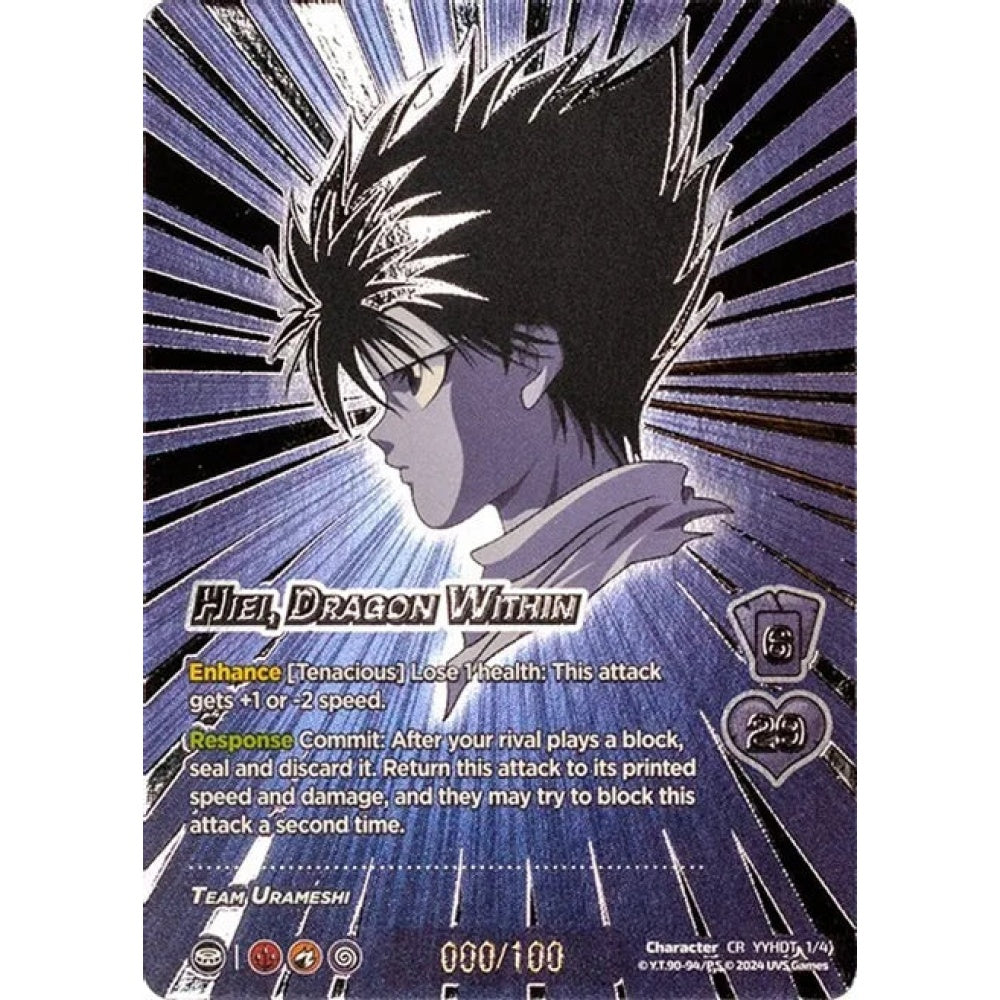 Hiei, Dragon Within (CR YYHDT 1/4 Serial Numbered) 068/100