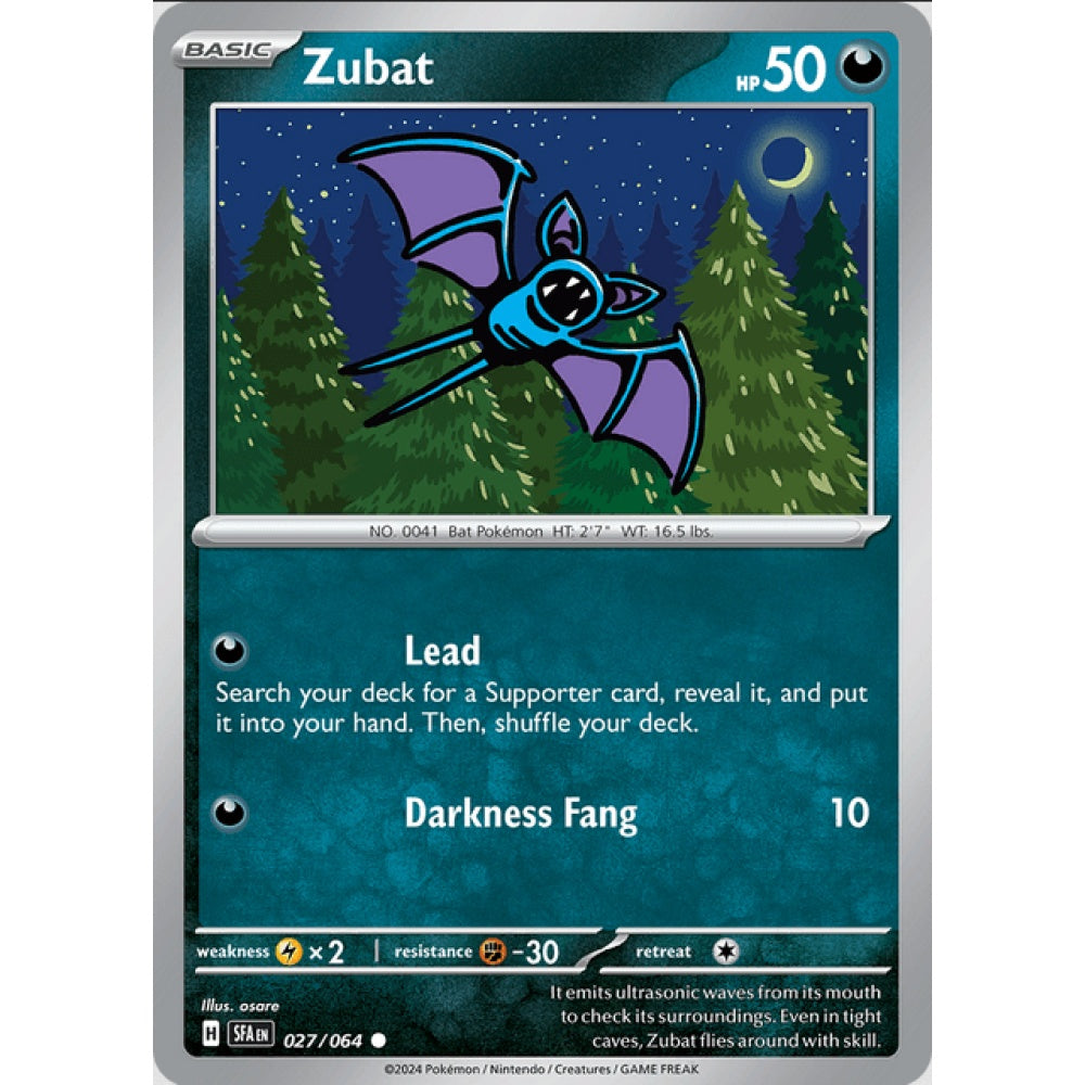 Zubat (SFA 027/064 Common Reverse)