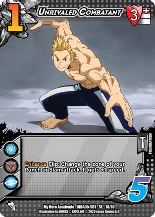 Unrivaled Combatant (SE MHA05 18/18)