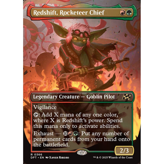 Redshift, Rocketeer Chief (R 366 DFT)