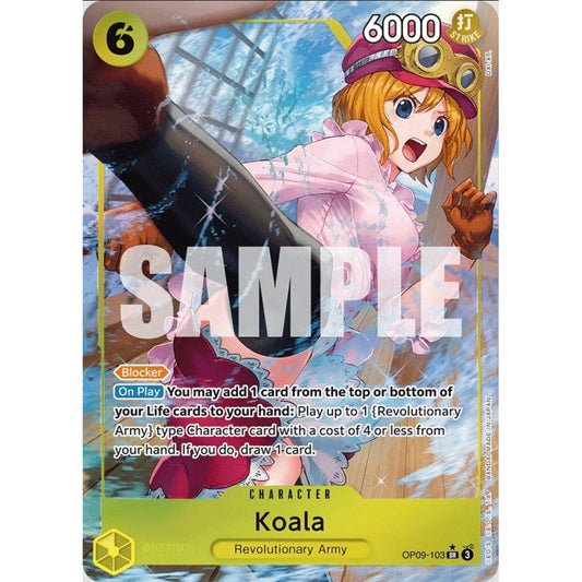 Koala, ALT, OP09-103, One Piece Card Game, OP09 Emperors in the New World