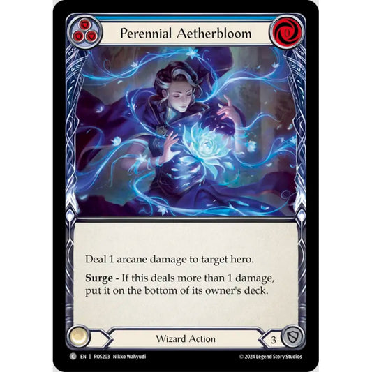 Perennial Aetherbloom (Blue) (ROS203 C Regular)