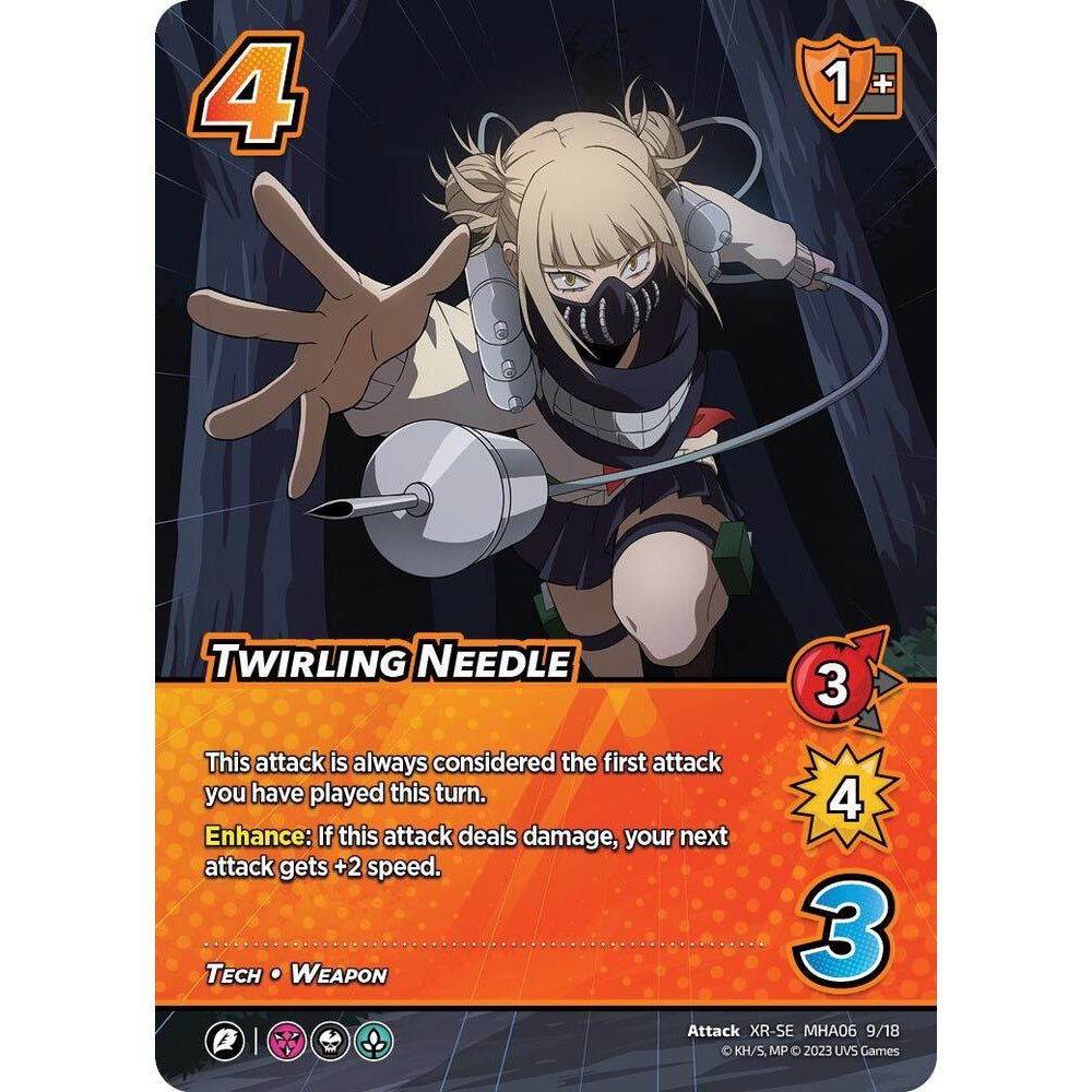 Twirling Needle, 9/18, MHA06, Universus, MHA06 Jet Burn, nan