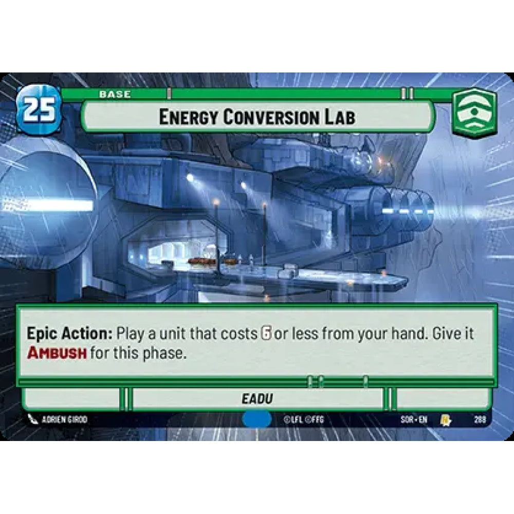 Energy Conversion Lab (R SOR 288) Hyperspace