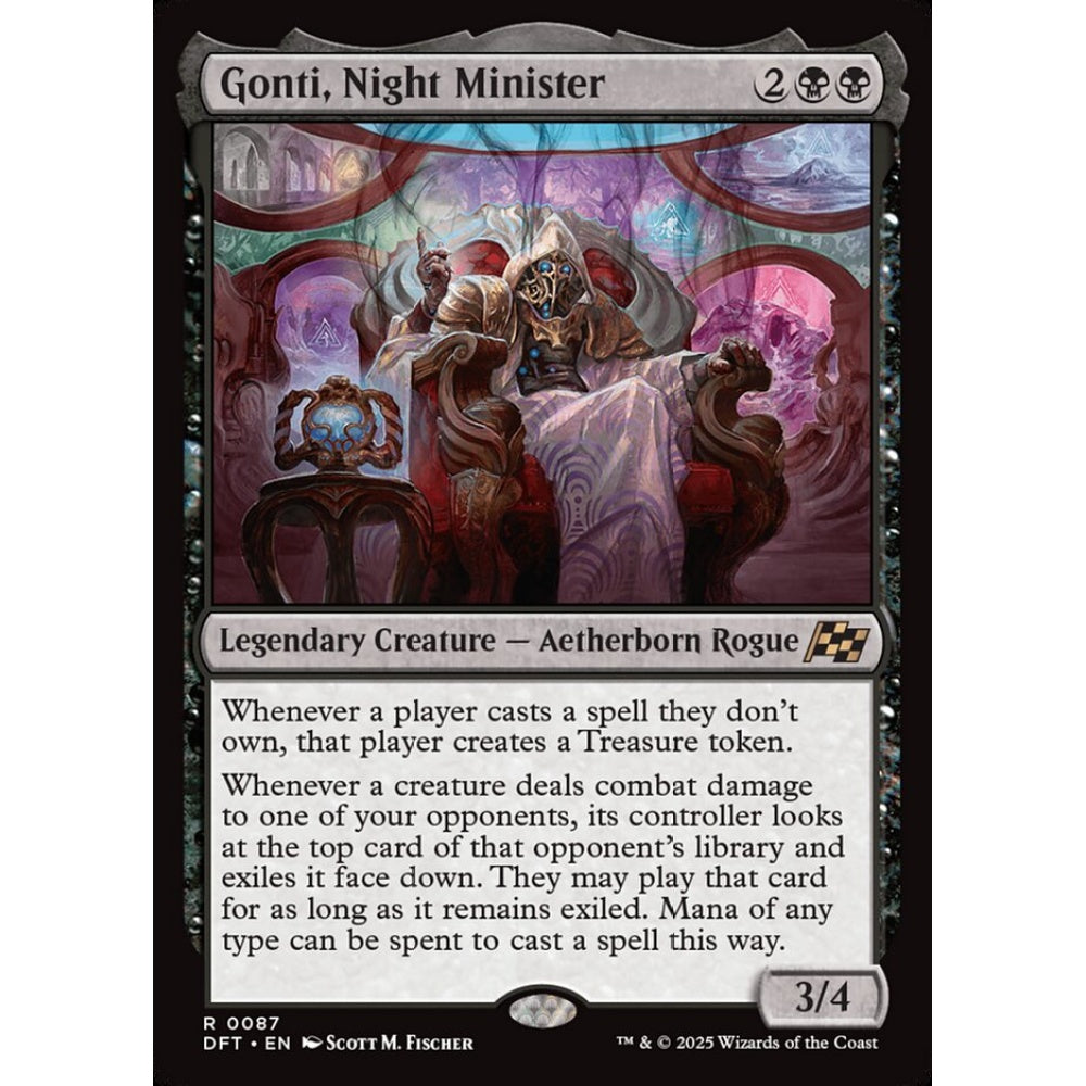 Gonti, Night Minister (R 87 DFT)