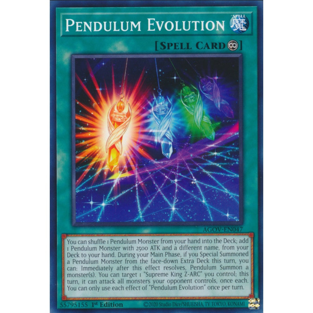 Pendulum Evolution (AGOV-EN047)