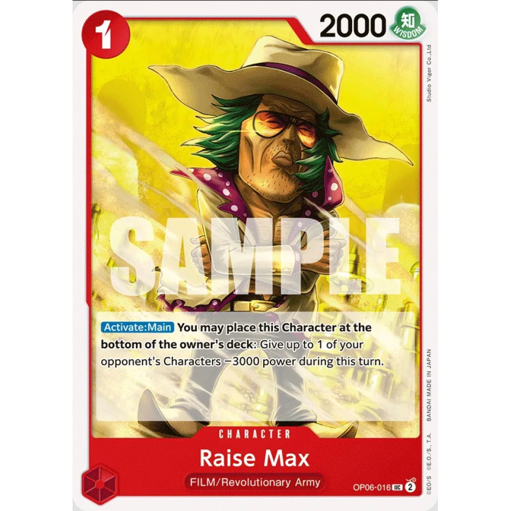 Raise Max (UC OP06-016)