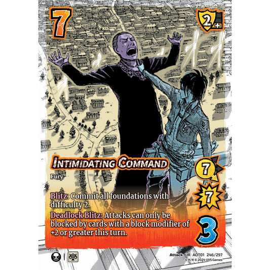 Intimidating Command (UR AOT01 246/297)