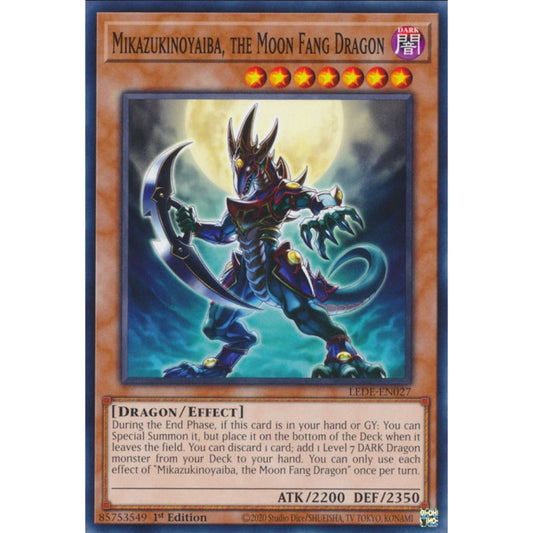 Mikazukinoyaiba, the Moon Fang Dragon (LEDE-EN027 Common)